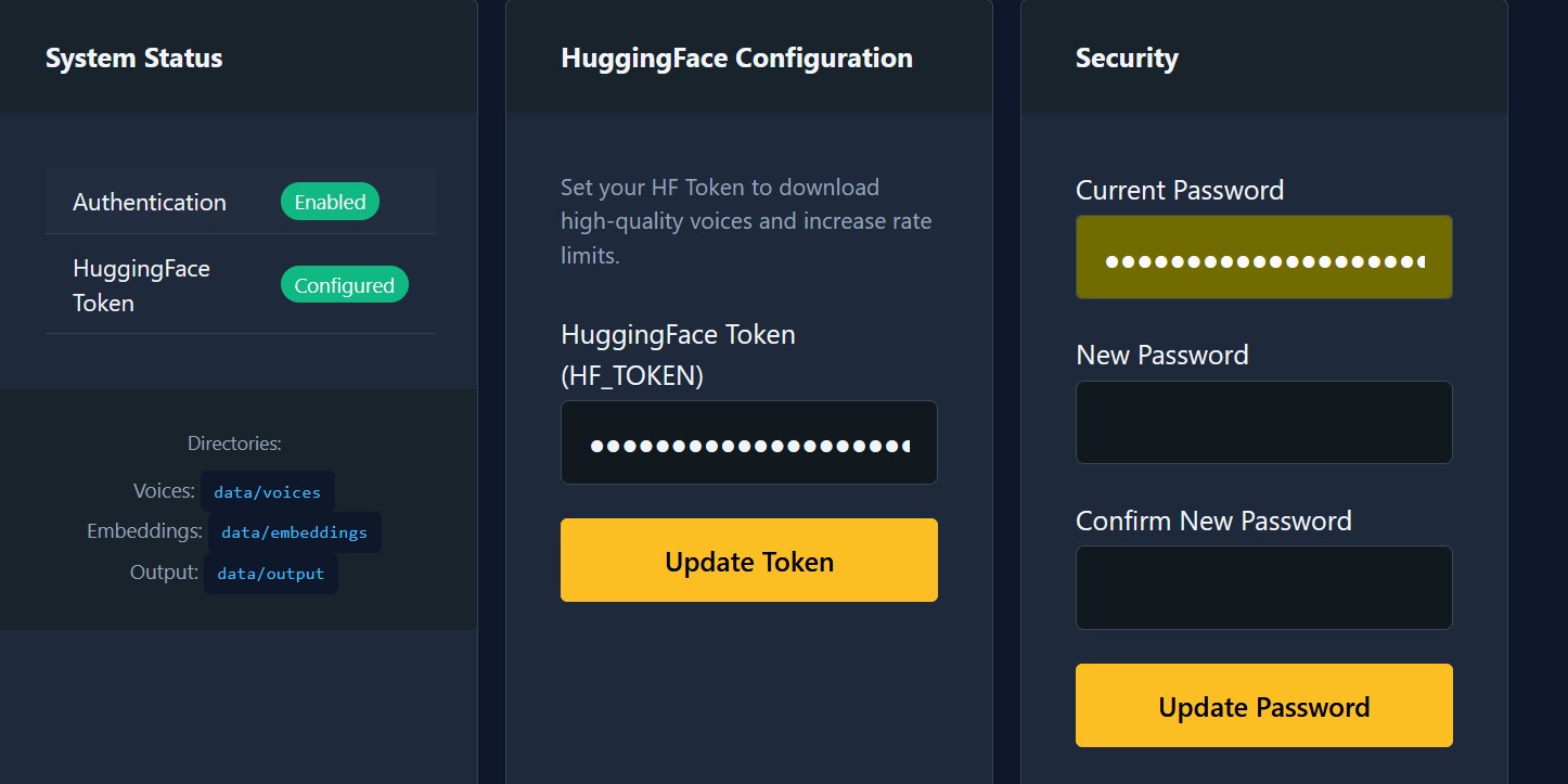 Key Configuration